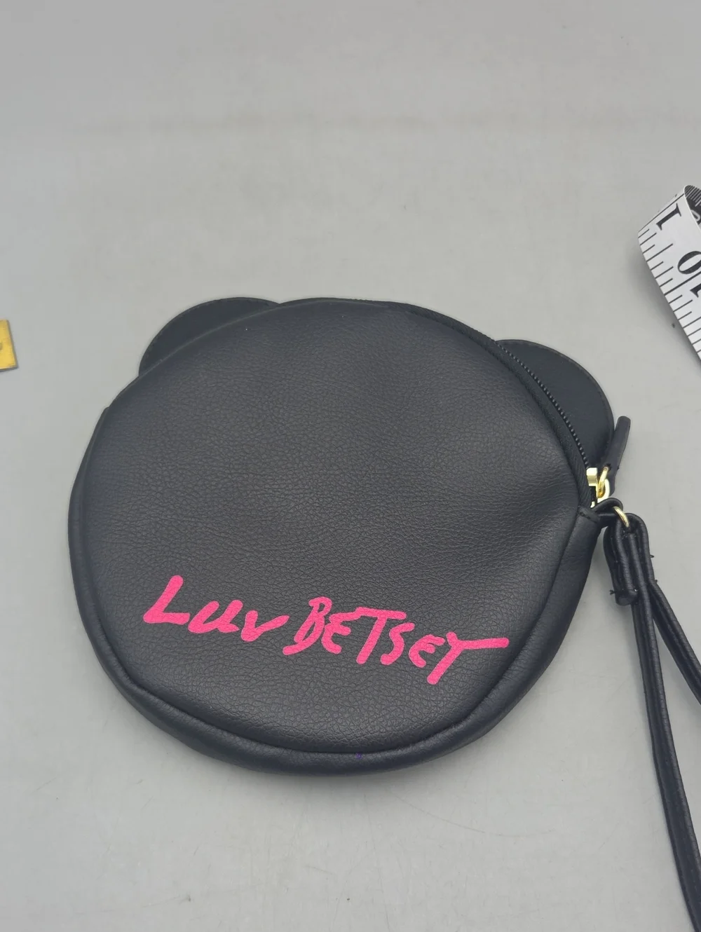 Betsey Johnson Panda Heart Large Coin purse/wristlet